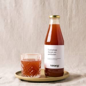 Dubbelsap Appels en aardbeien